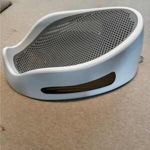 White Baby Bath Support